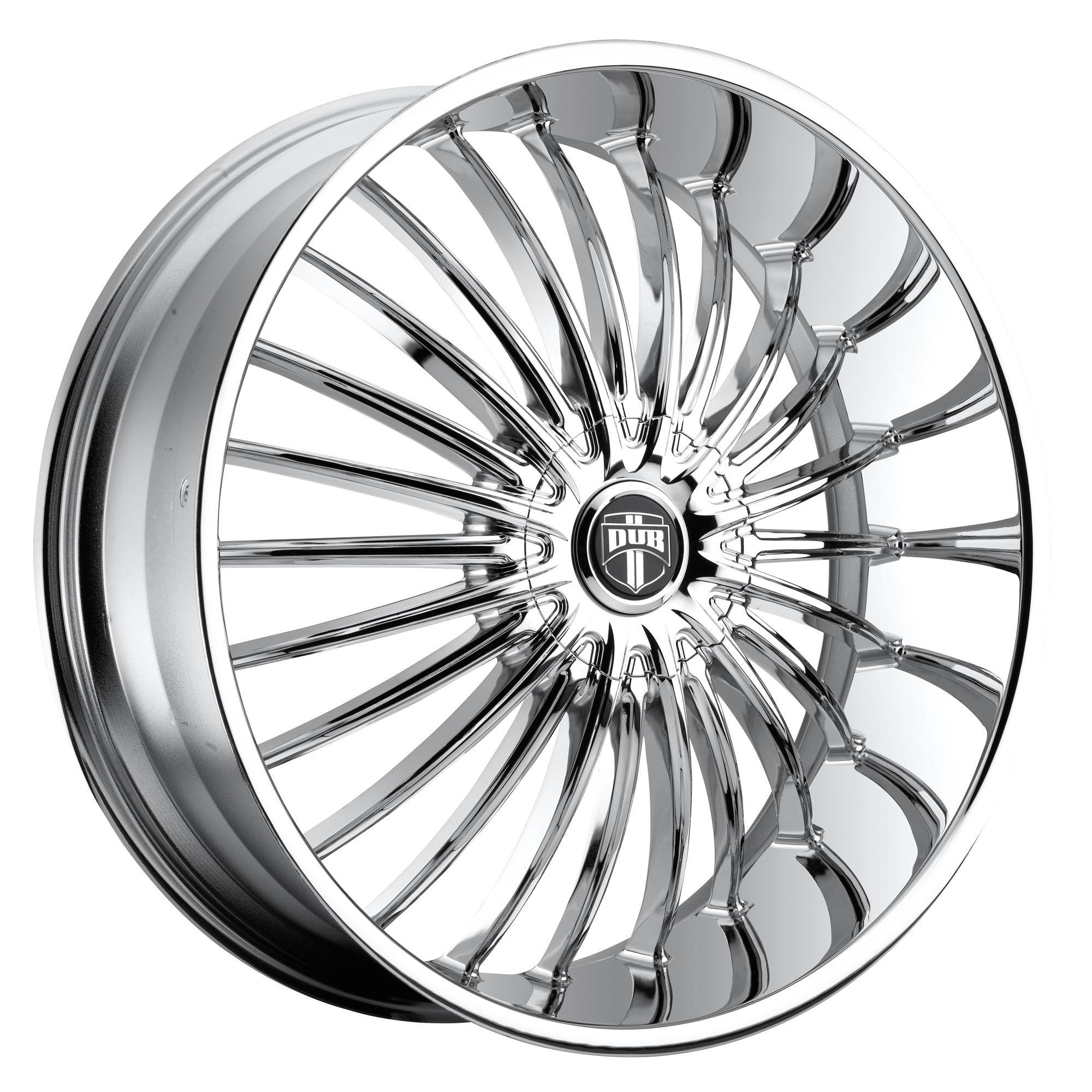 DUB 24"x9.5" Non-Chrome Chrome Plated Custom Wheel ARSWCWS14024959730