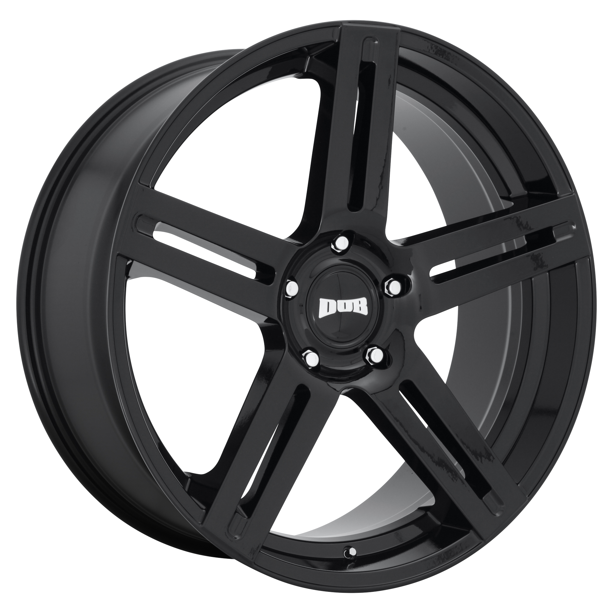 DUB 24"x10" Non-Chrome Gloss Black Custom Wheel ARSWCWS25024008930