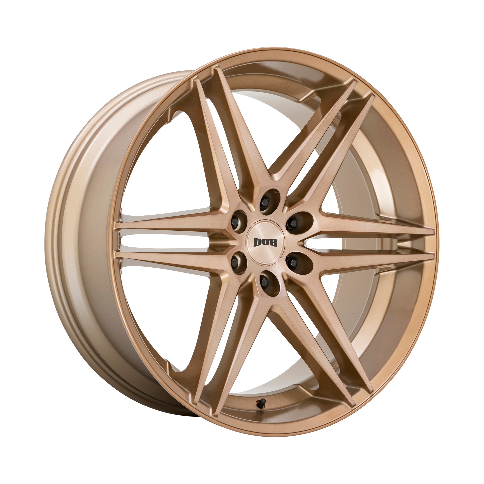 DUB 24"x10" Non-Chrome Platinum Bronze Custom Wheel ARSWCWS26624008425