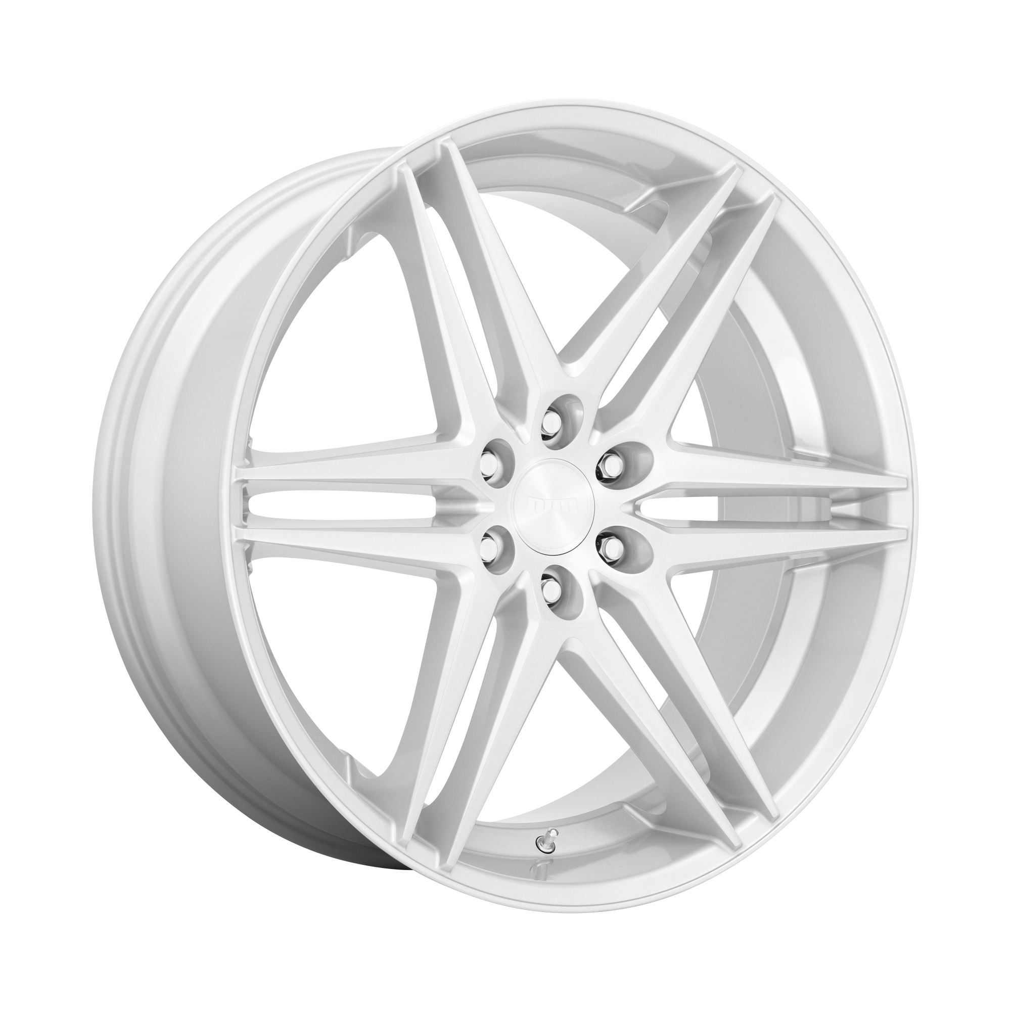 DUB 24"x10" Non-Chrome Silver With Brushed Face Custom Wheel ARSWCWS27024008425