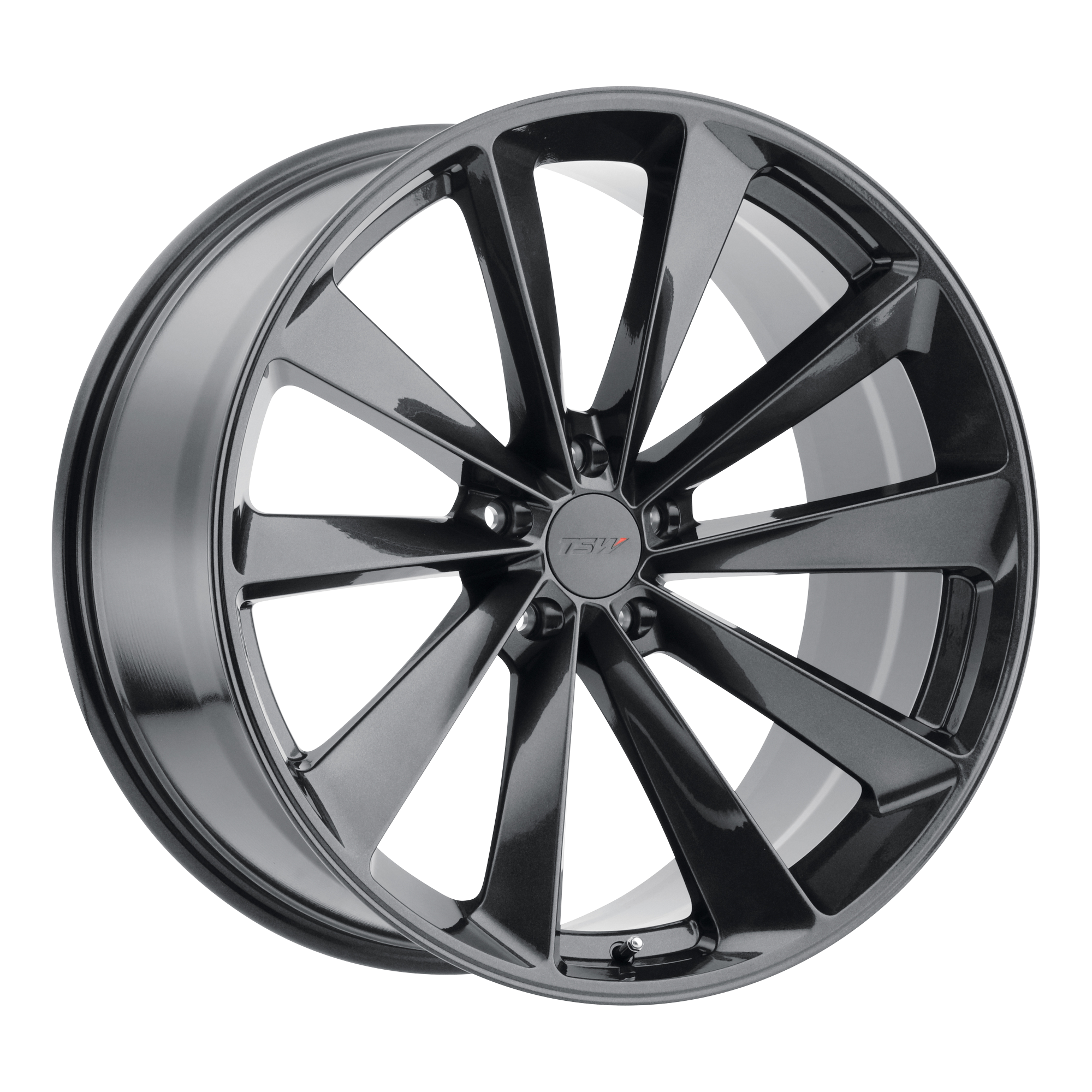 TSW 20"x10.5" Non-Chrome Metallic Gunmetal Custom Wheel ARSWCW2005ALN255112G66