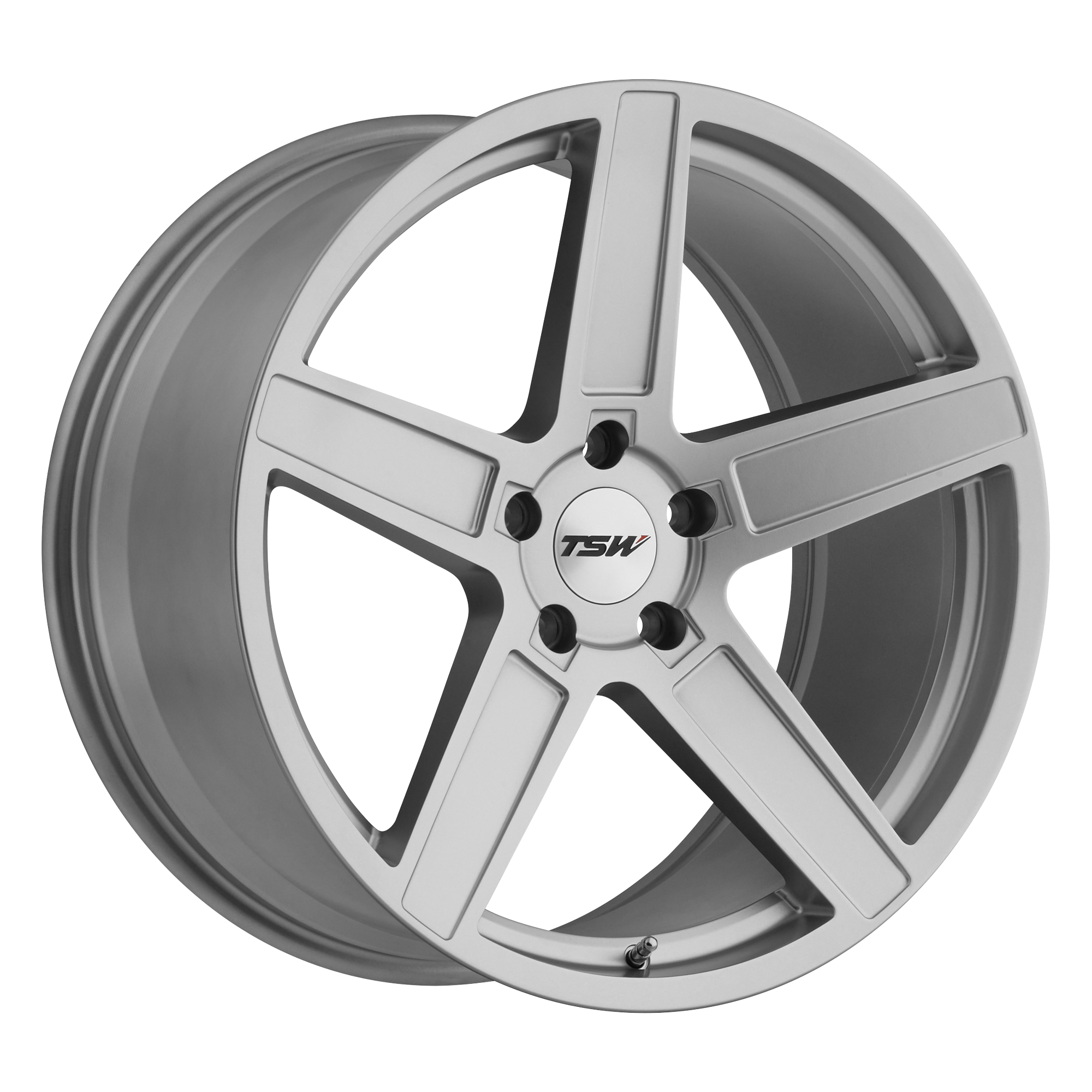 TSW 17"x8" Non-Chrome Matte Titanium Silver Custom Wheel ARSWCW1780ASC325112S72