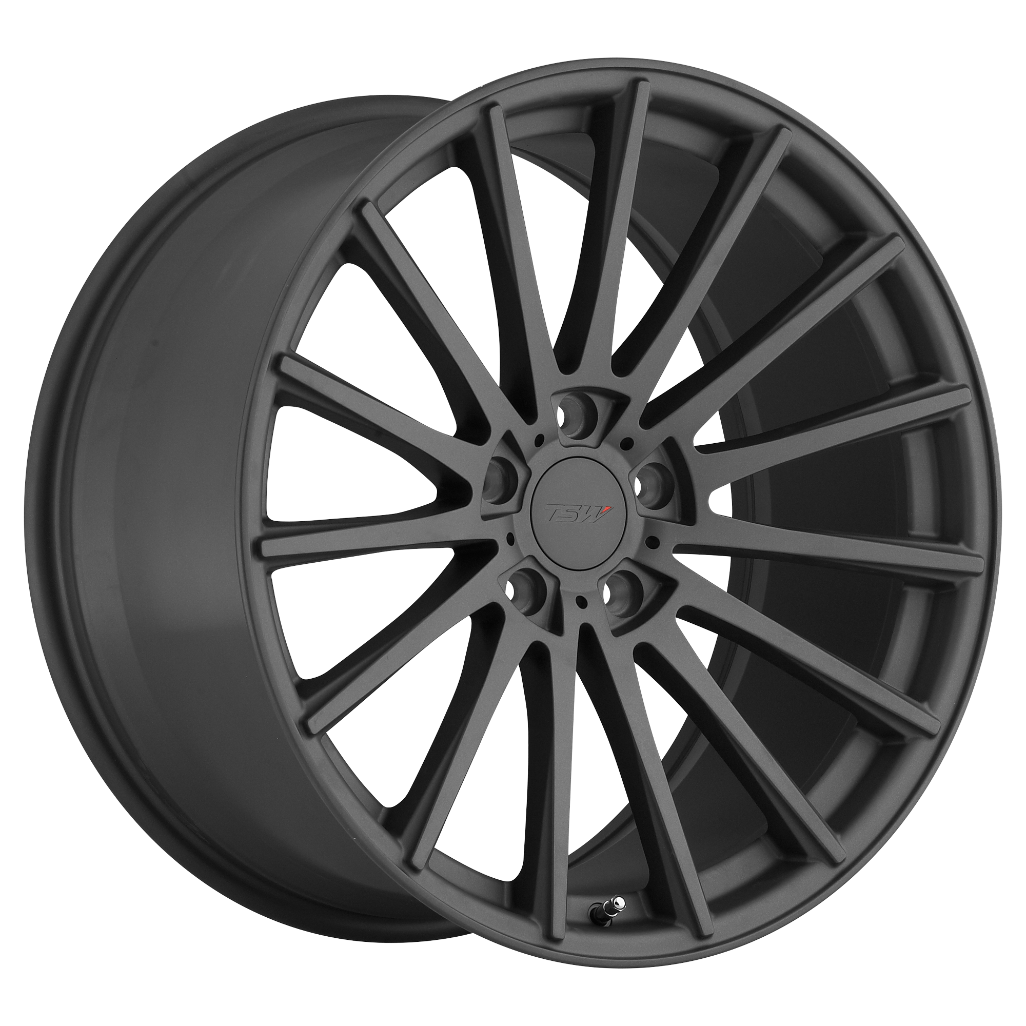 TSW 17"x8" Non-Chrome Matte Gunmetal Custom Wheel ARSWCW1780CHC205114G76