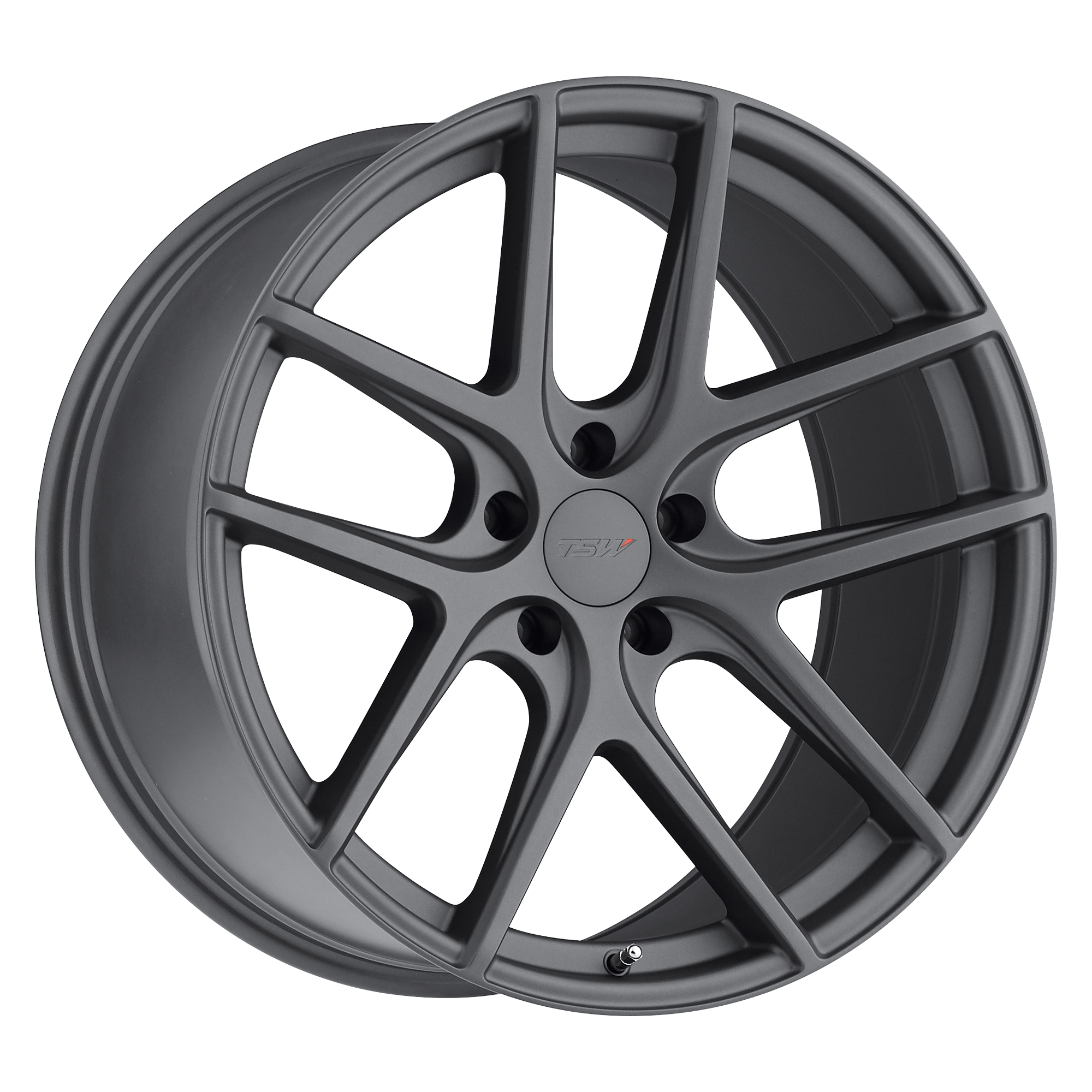 TSW 17"x8" Non-Chrome Matte Gunmetal Custom Wheel ARSWCW1780GNV325112G72