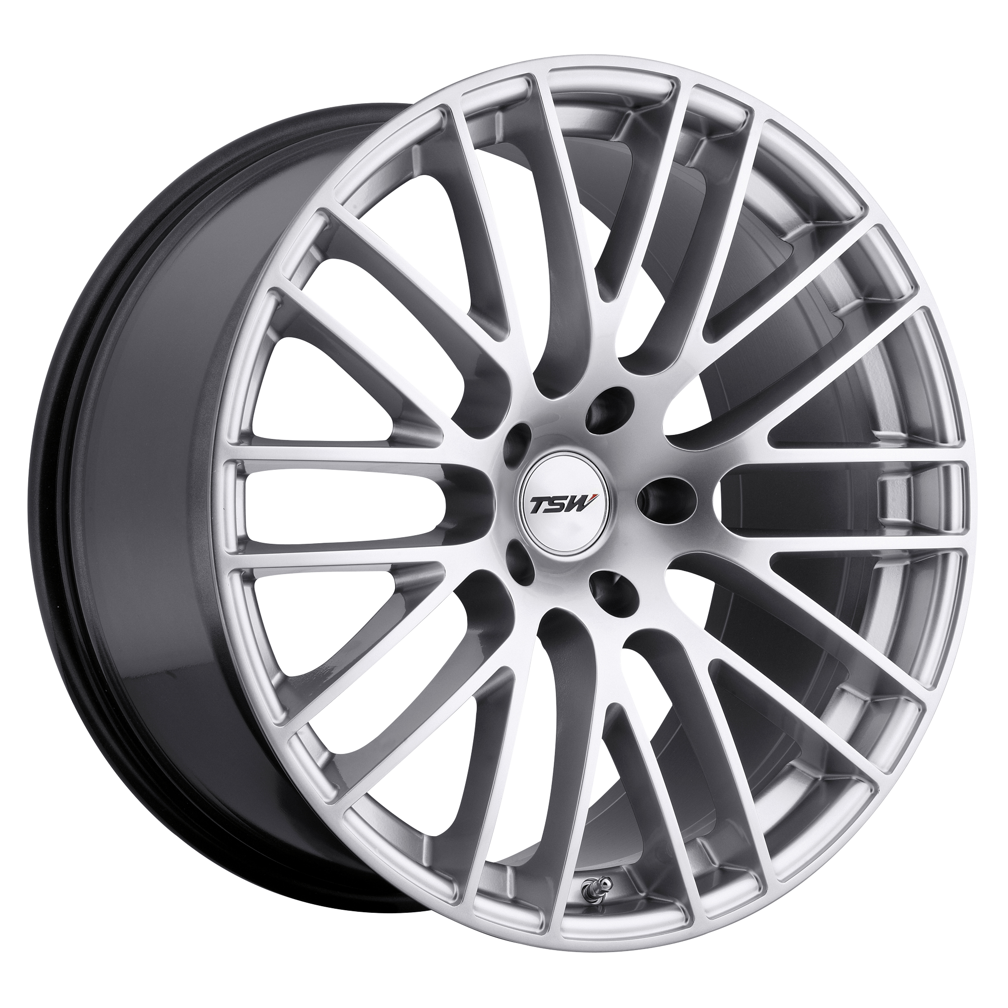 TSW 20"x10" Non-Chrome Hyper Silver Custom Wheel ARSWCW2010MAX355120S76