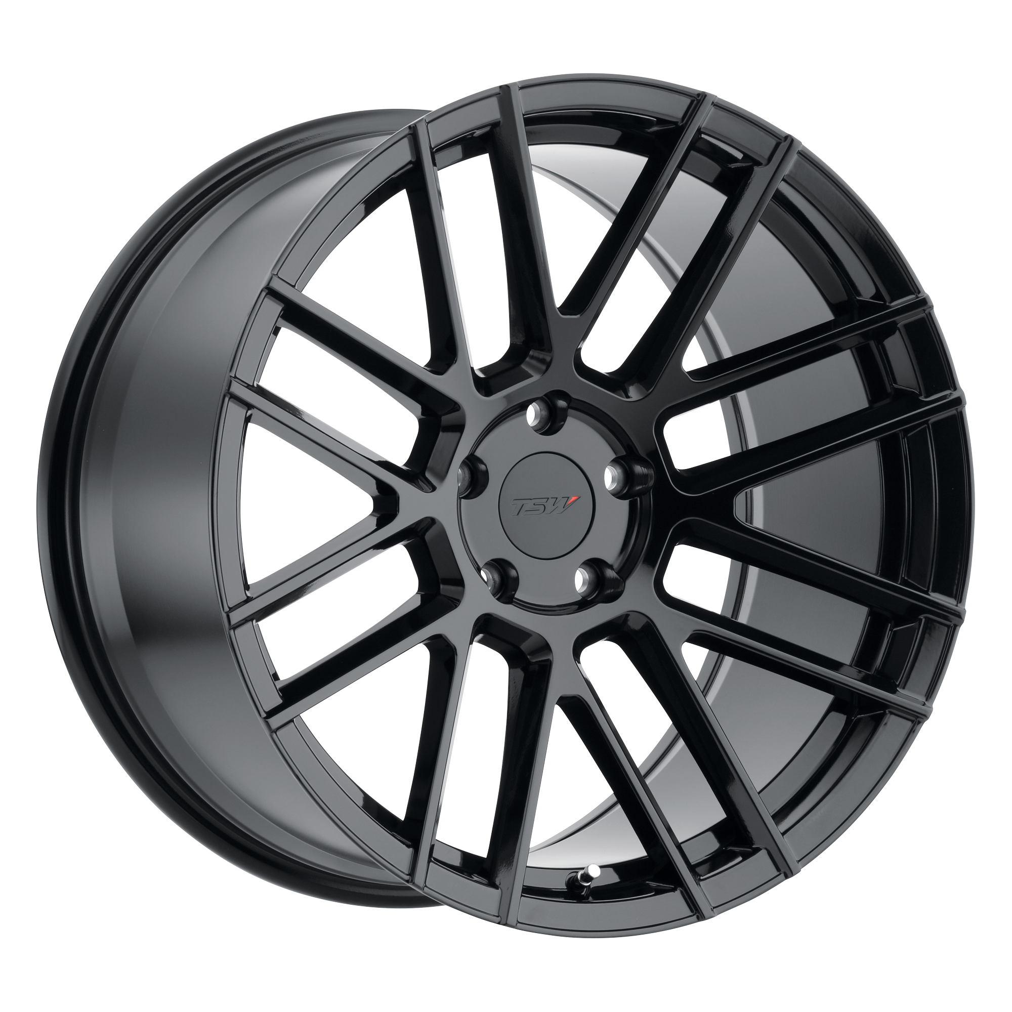 TSW 18"x8.5" Non-Chrome Gloss Black Custom Wheel ARSWCW1885MSP205114B76