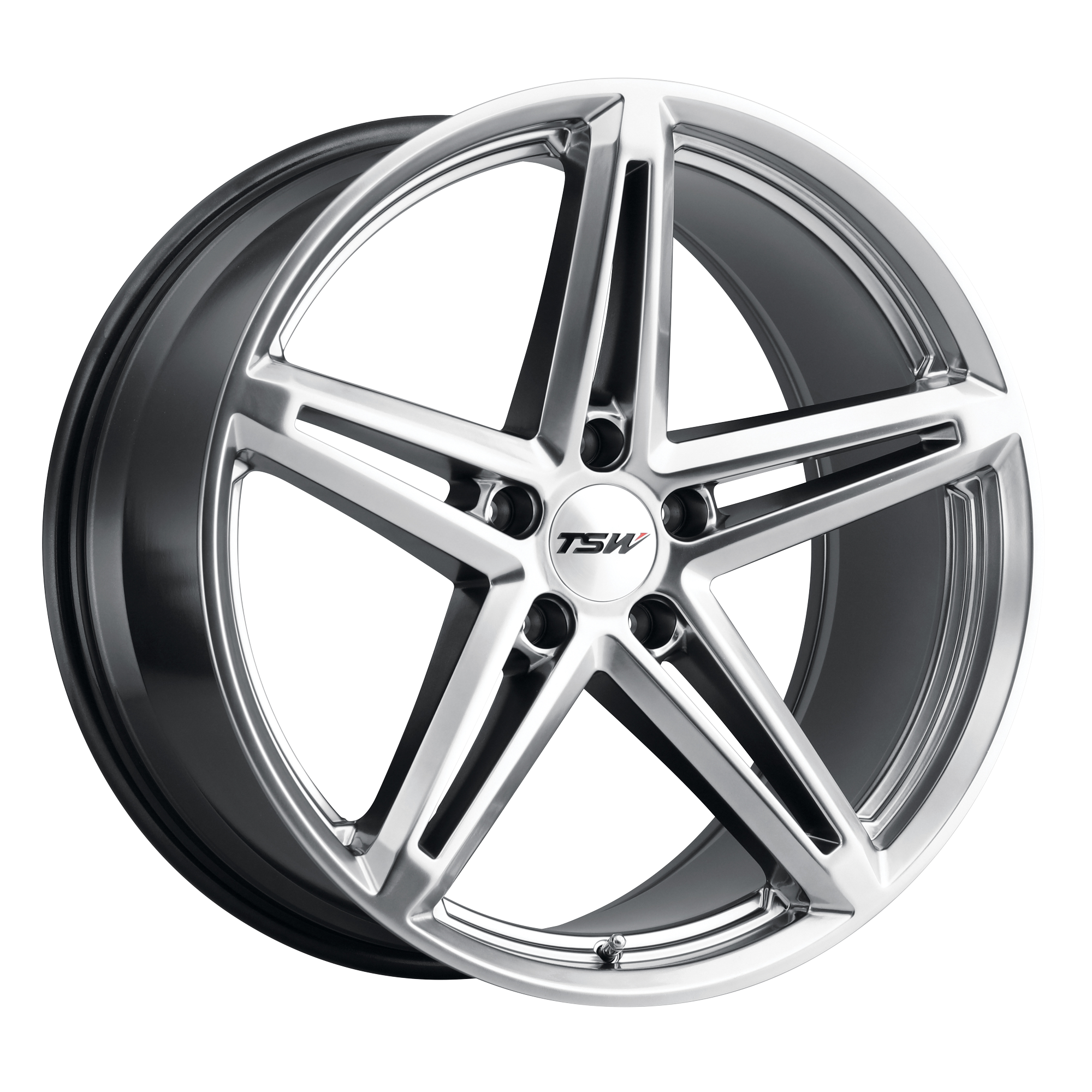 TSW 18"x8.5" Non-Chrome Hyper Silver Custom Wheel ARSWCW1885MTN305114S76