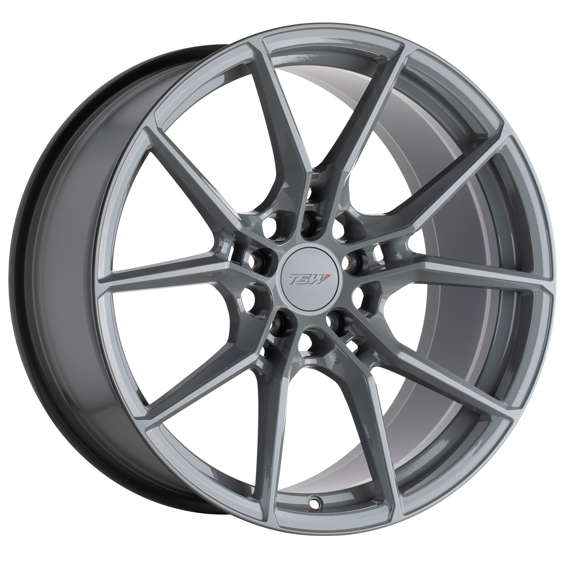 TSW 18"x8" Non-Chrome Battleship Gray Custom Wheel ARSWCW1880NPT355114G76