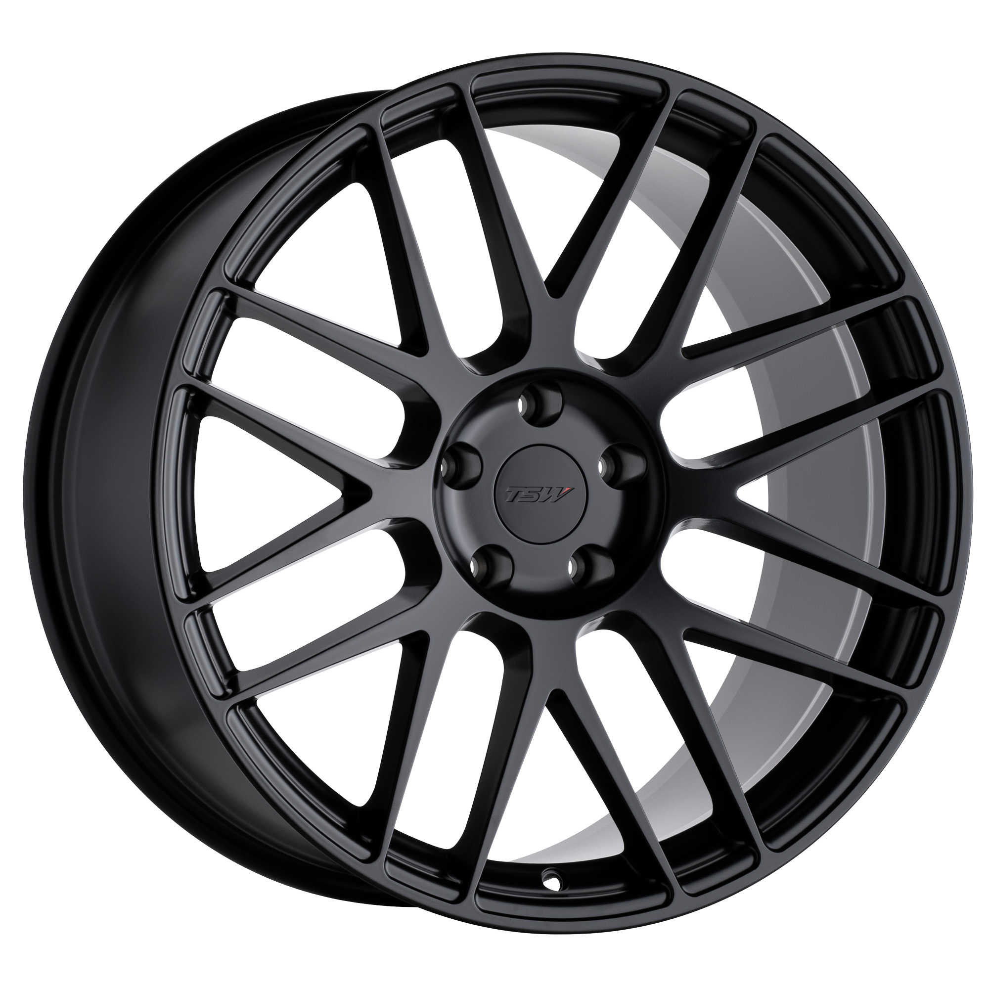 TSW 19"x8.5" Non-Chrome Semi Gloss Black Custom Wheel ARSWCW1985NRD355112B66