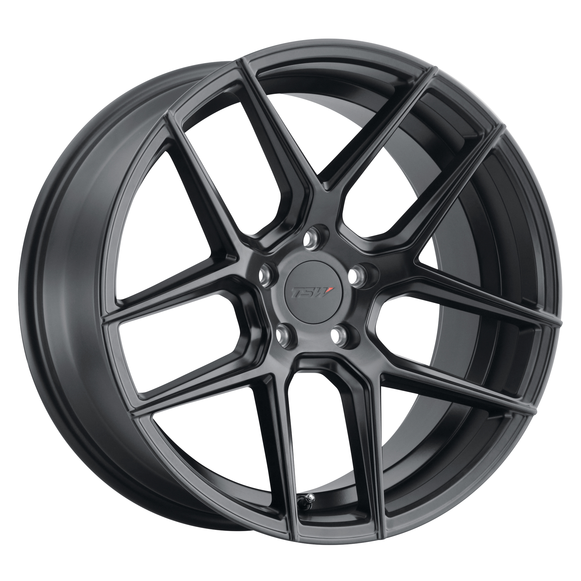 TSW 19"x9.5" Non-Chrome Semi Gloss Black Custom Wheel ARSWCW1995TAB405114B76