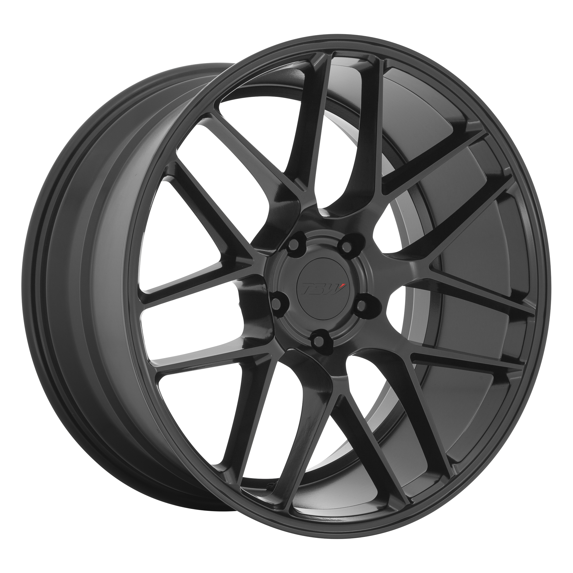 TSW 20"x8.5" Non-Chrome Matte Black Custom Wheel ARSWCW2085TBR205114M76