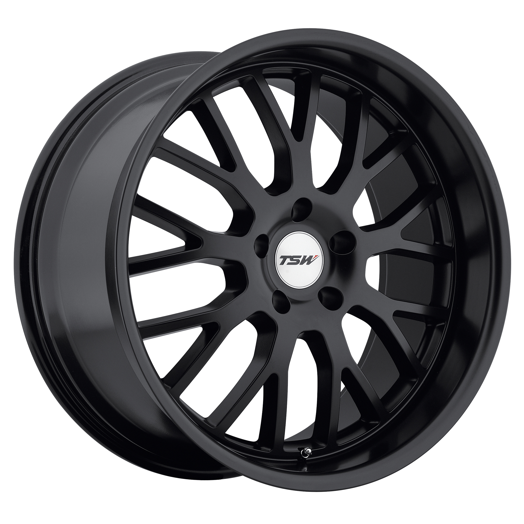TSW 18"x8" Non-Chrome Matte Black Custom Wheel ARSWCW1880TRM455112M72