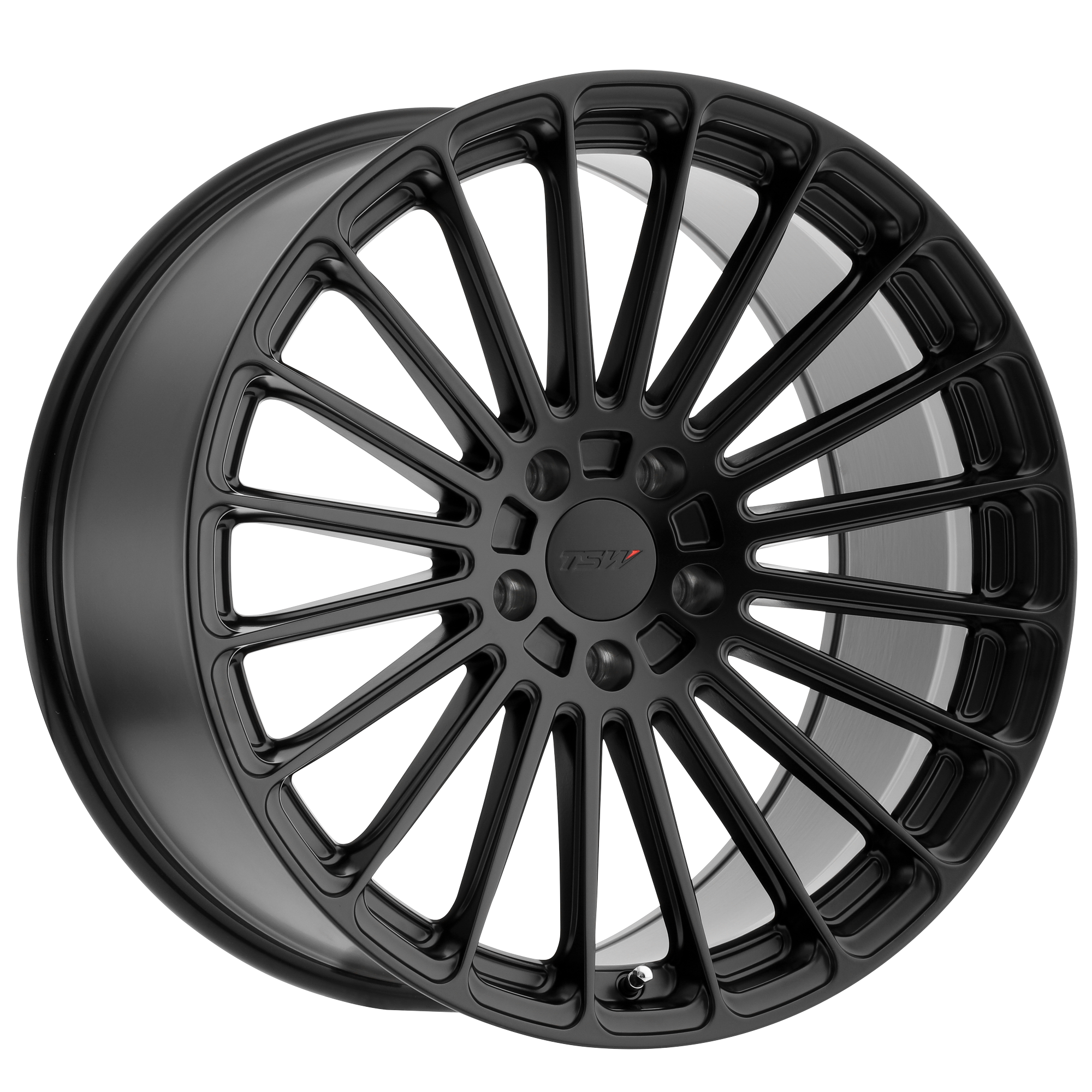 TSW 17"x8" Non-Chrome Matte Black Custom Wheel ARSWCW1780TUR325112M72