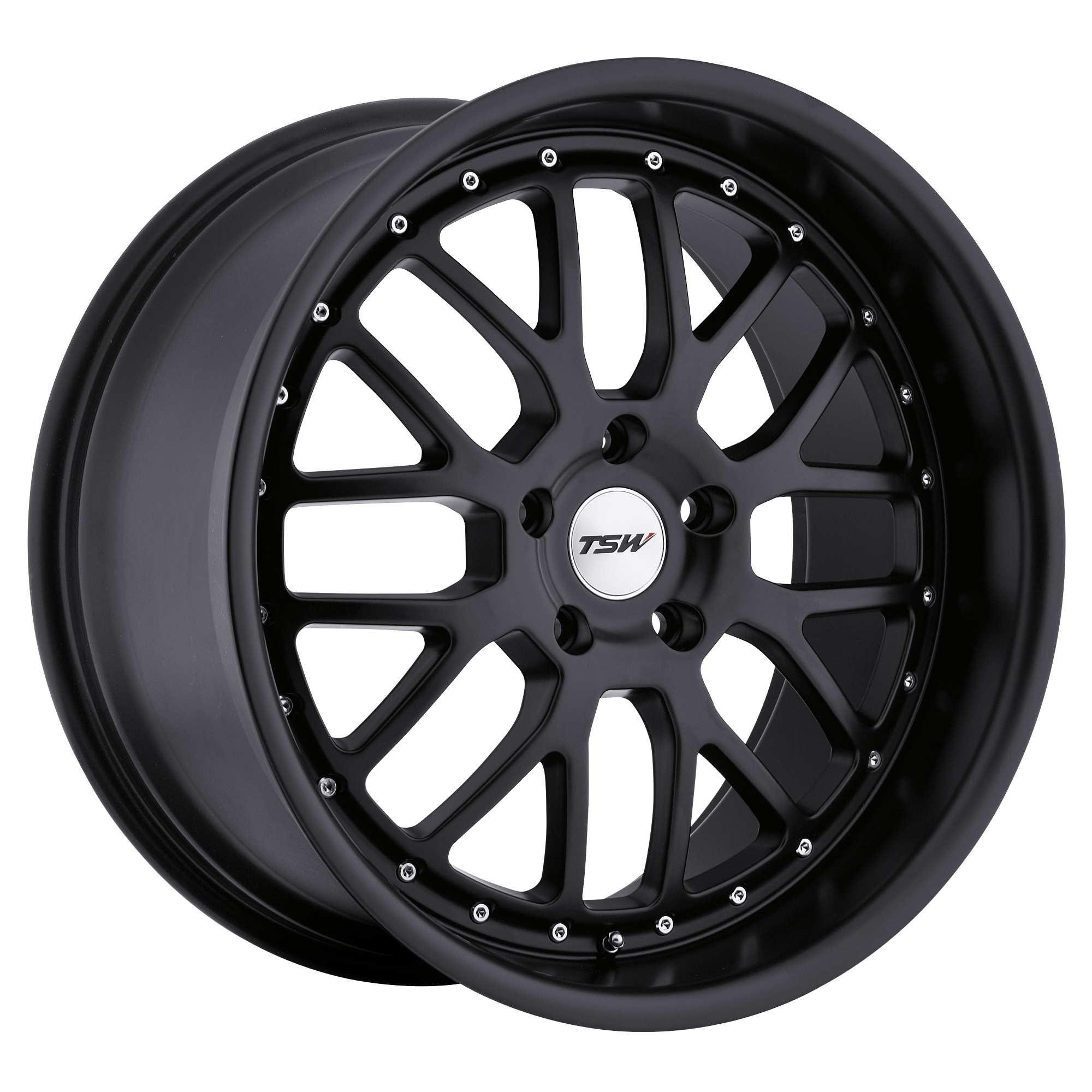 TSW 17"x8" Non-Chrome Matte Black Custom Wheel ARSWCW1780VAL405114M76