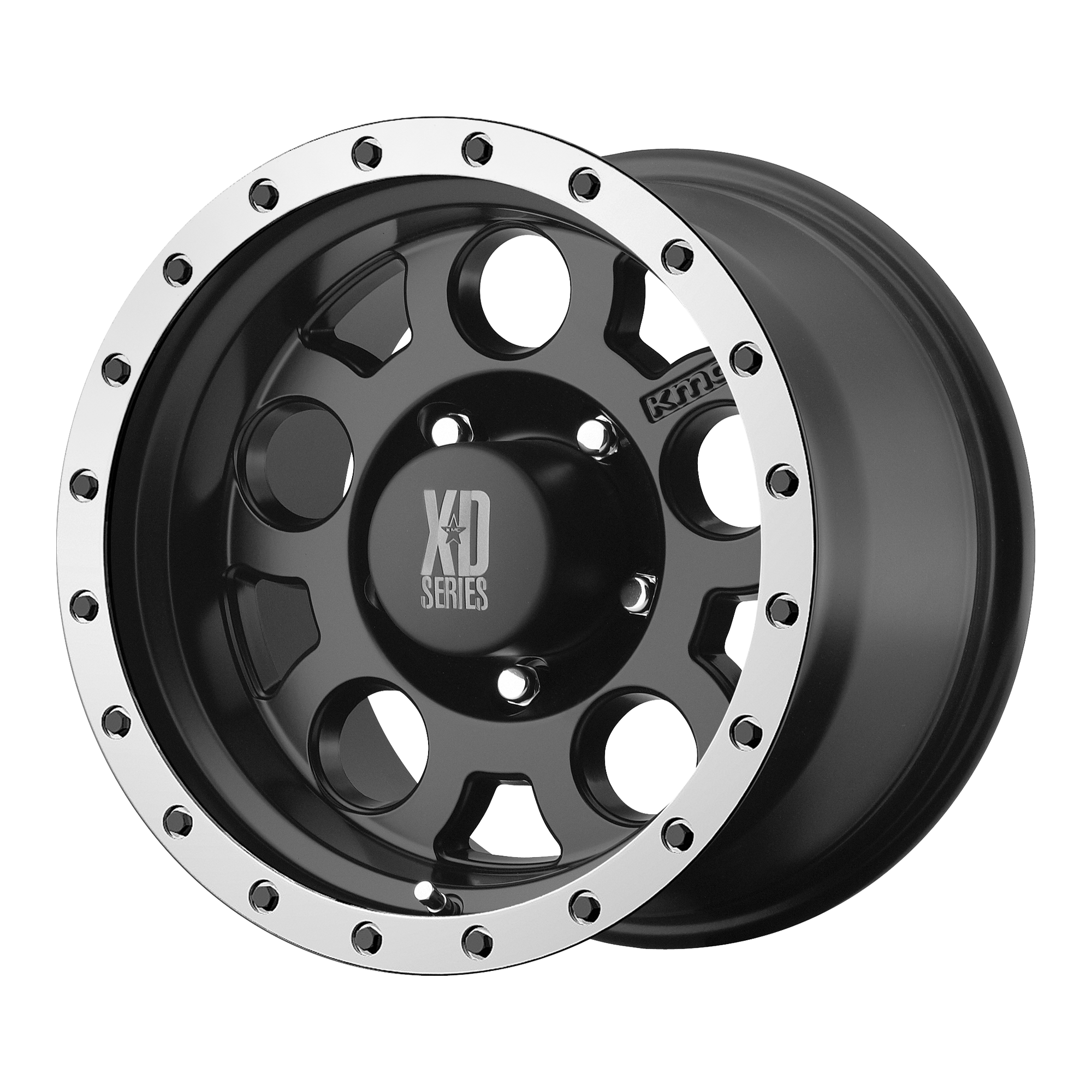 XD 20"x9" Non-Chrome Matte Black With Machined Reinforcing Ring Custom Wheel ARSWCWXD12529060718