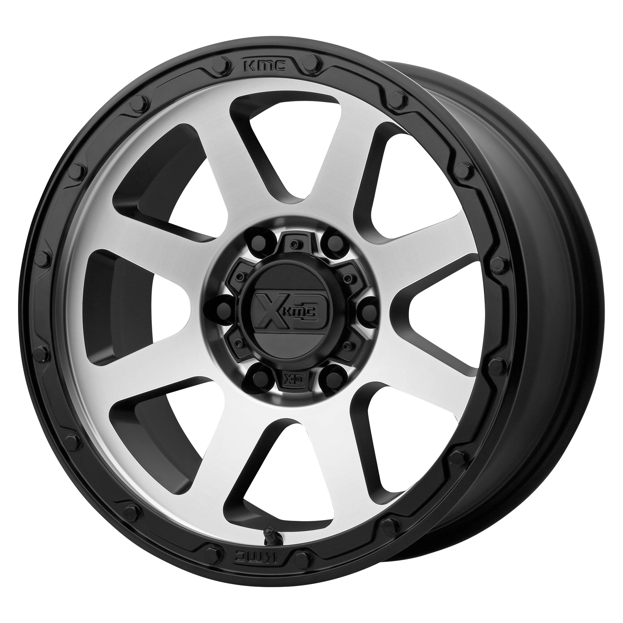 XD 17"x8.5" Non-Chrome Matte Black With Machined Face Custom Wheel ARSWCWXD13478550500