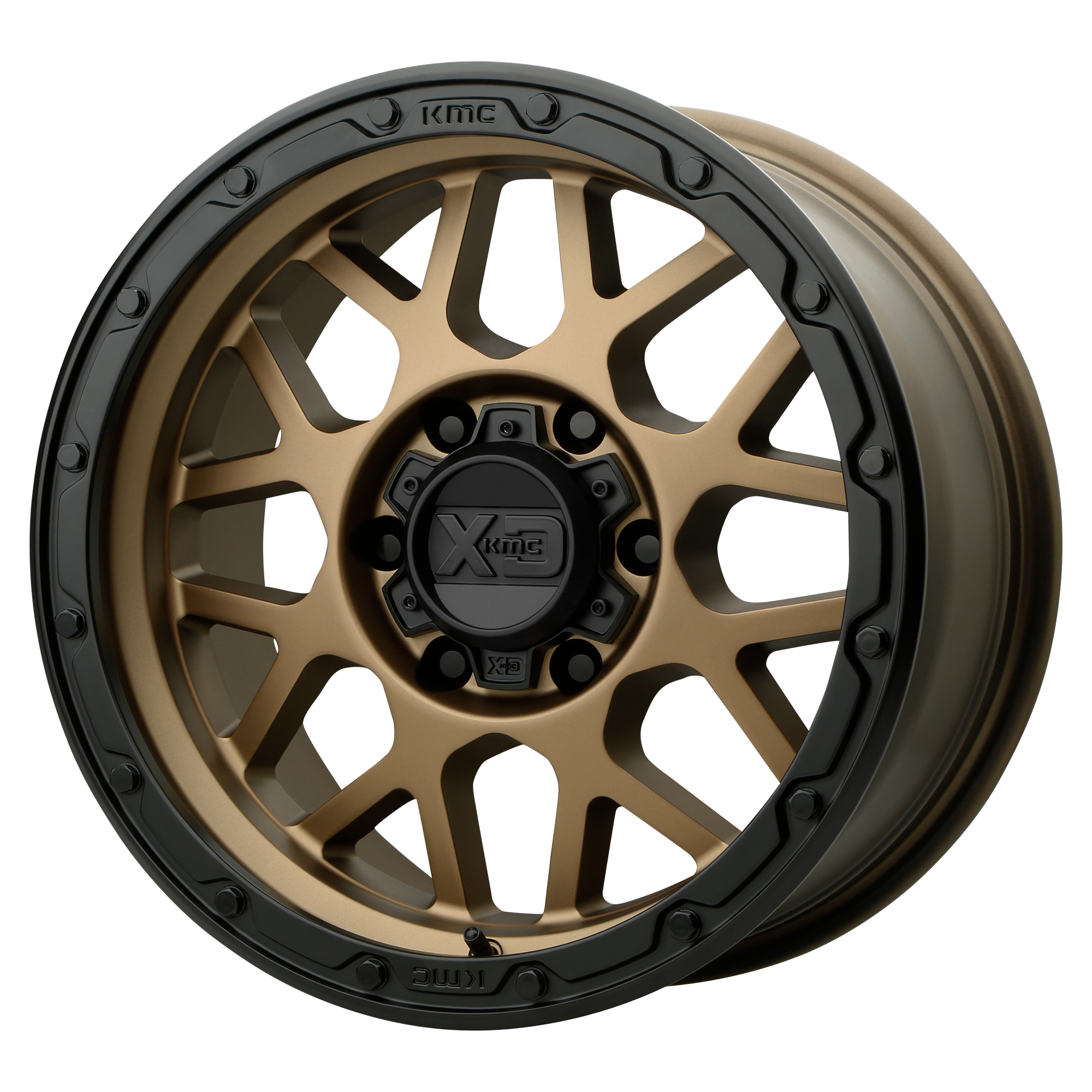 XD 20"x9" Non-Chrome Matte Bronze Matte Black Lip Custom Wheel ARSWCWXD13529050618