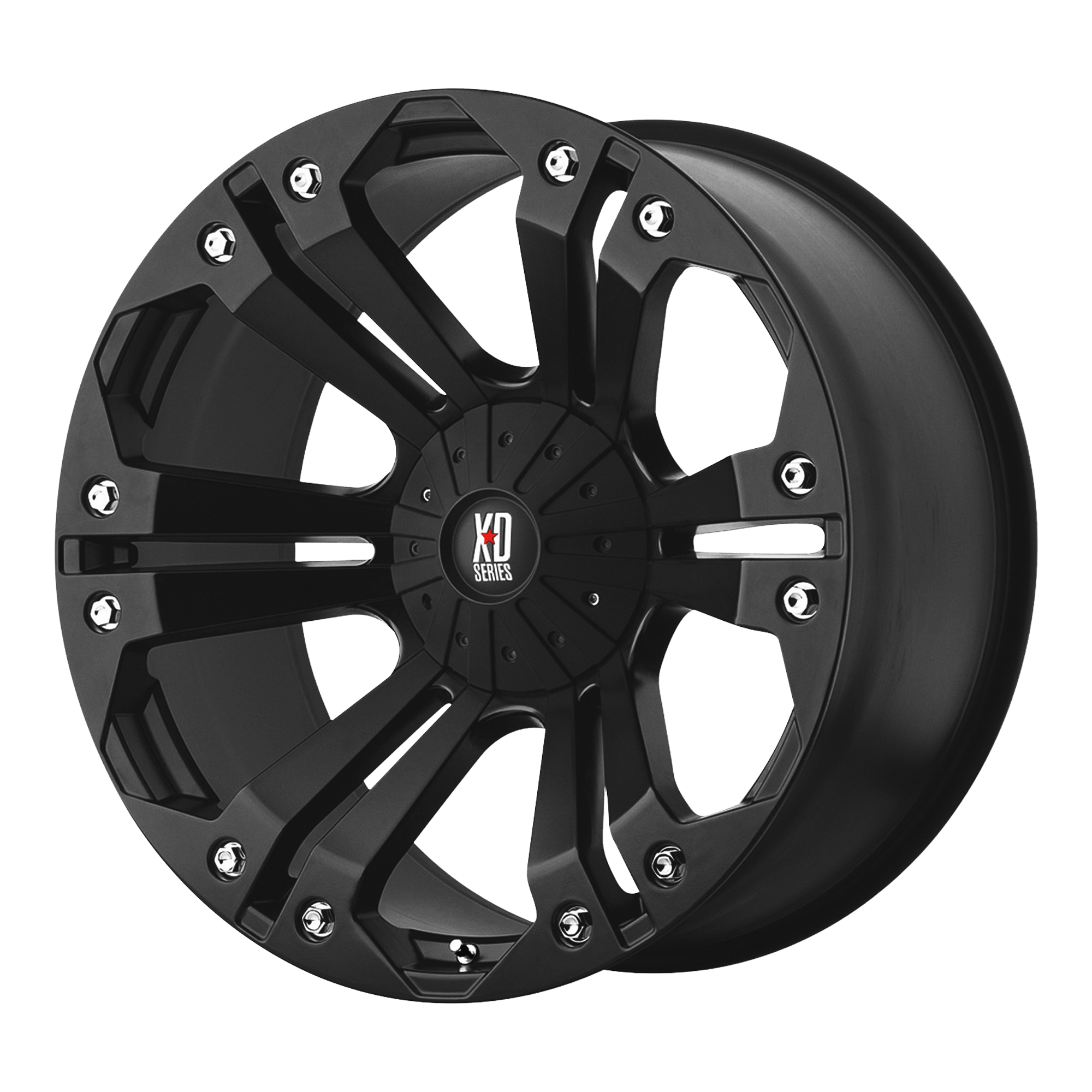 XD 20"x10" Non-Chrome Matte Black Custom Wheel ARSWCWXD77821043712N