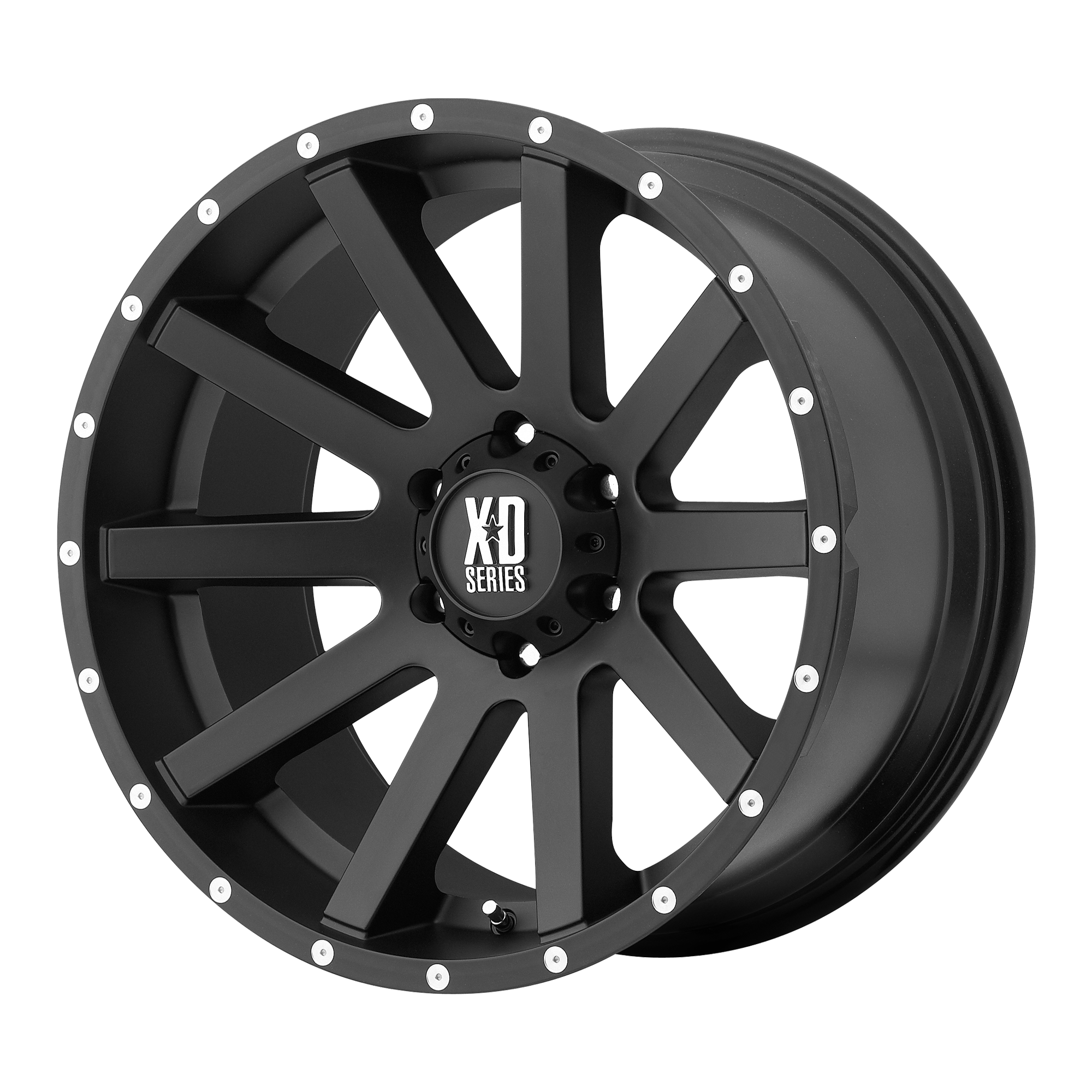 XD 22"x10" Non-Chrome Satin Black Custom Wheel ARSWCWXD81822063712