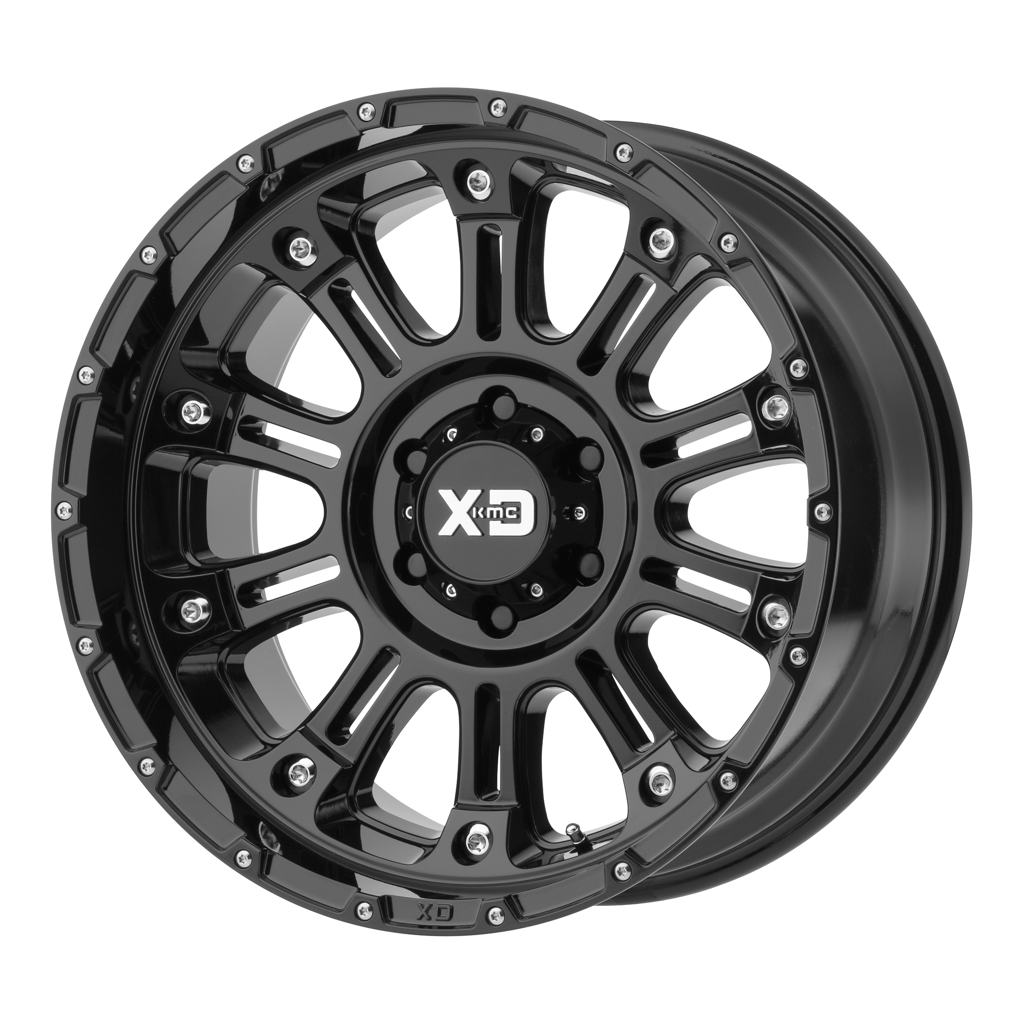 XD 20"x14" Non-Chrome Gloss Black Custom Wheel ARSWCWXD82920450376N