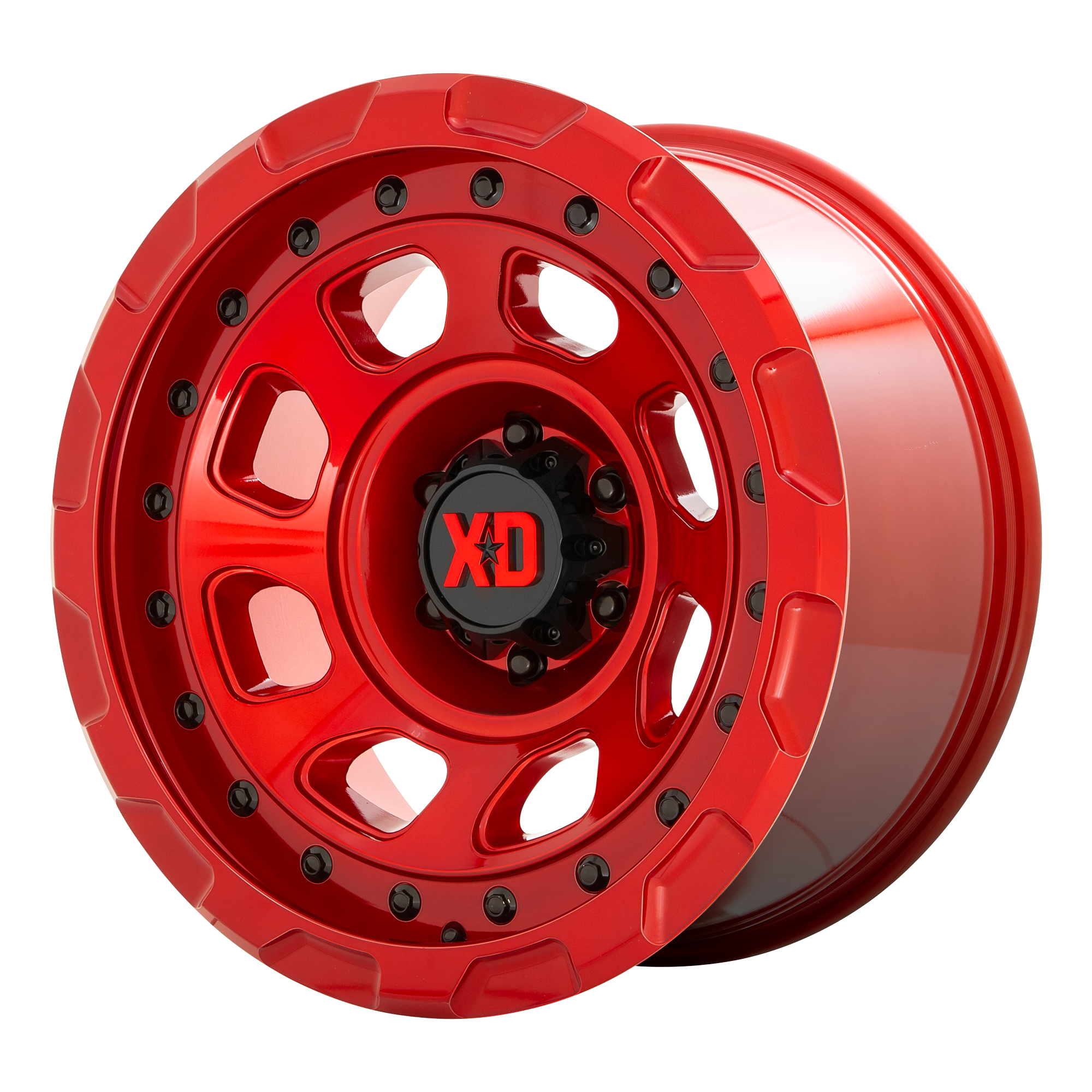 XD 20"x10" Non-Chrome Candy Red Custom Wheel ARSWCWXD86121063918N