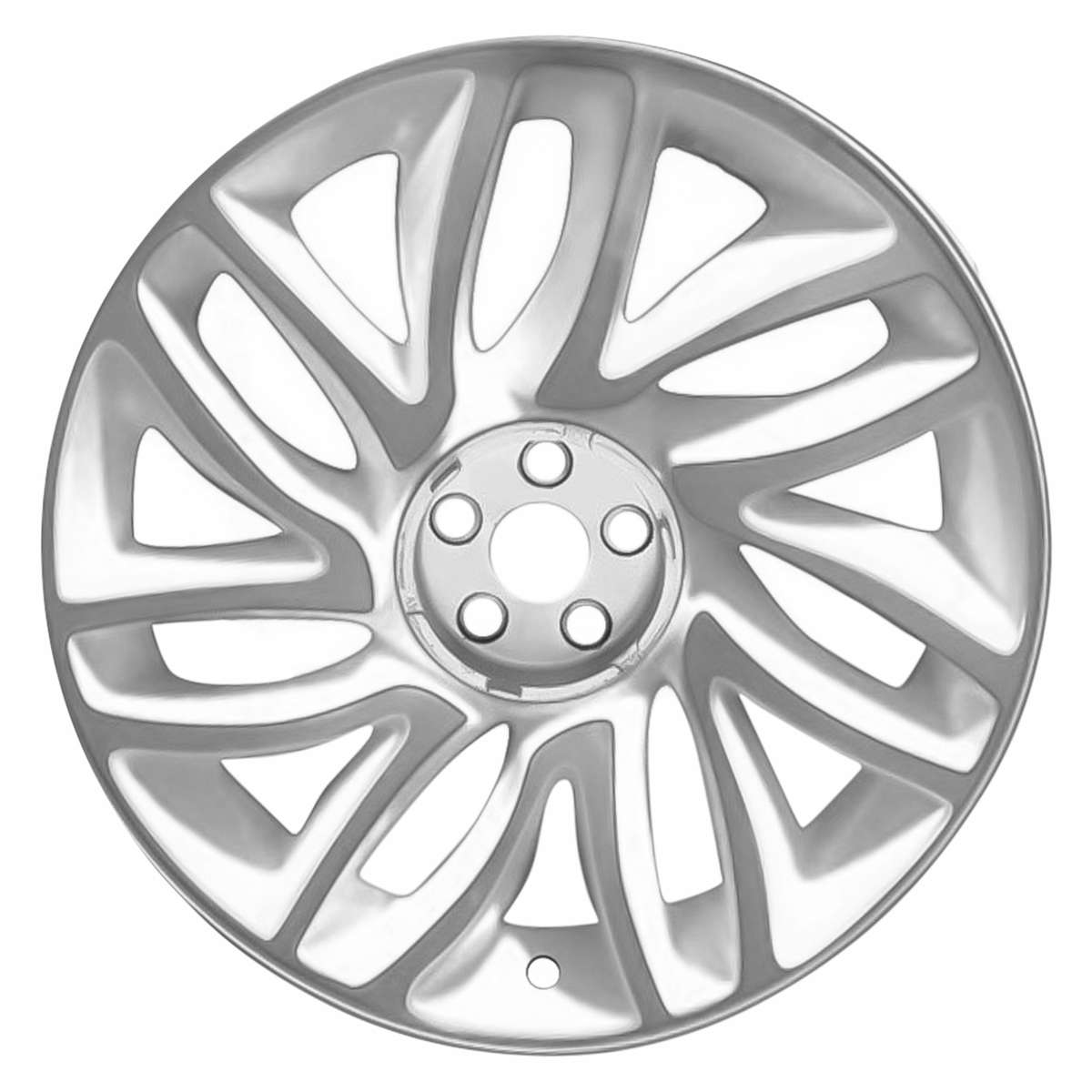 2015 Fiat 500L 17" OEM Wheel Rim W61670MW