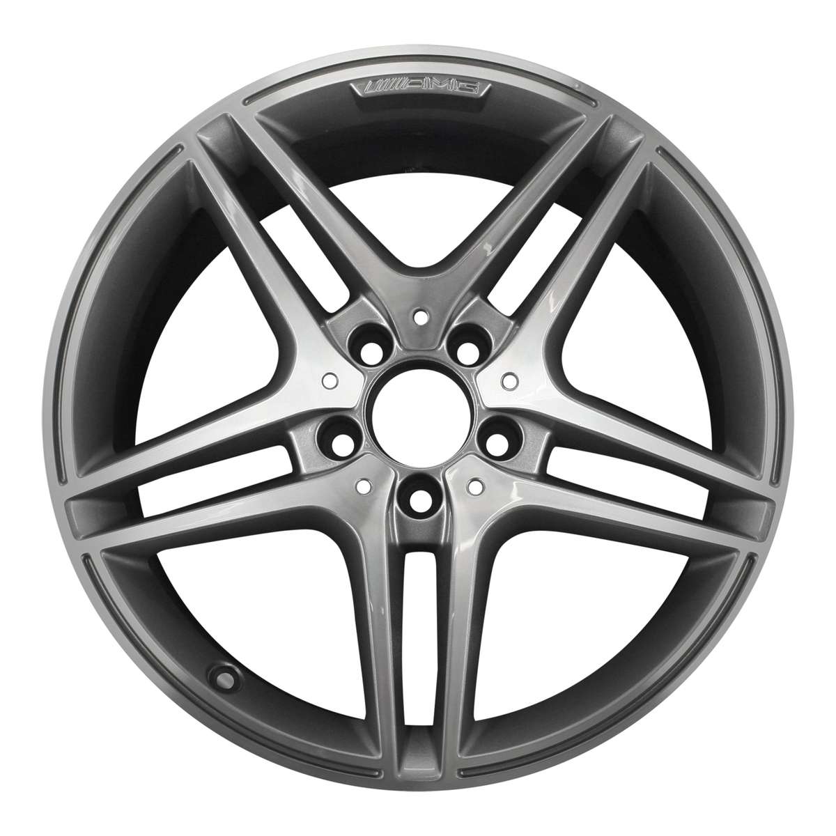 2012 Mercedes C63 18" Rear OEM AMG Wheel Rim W85222MC