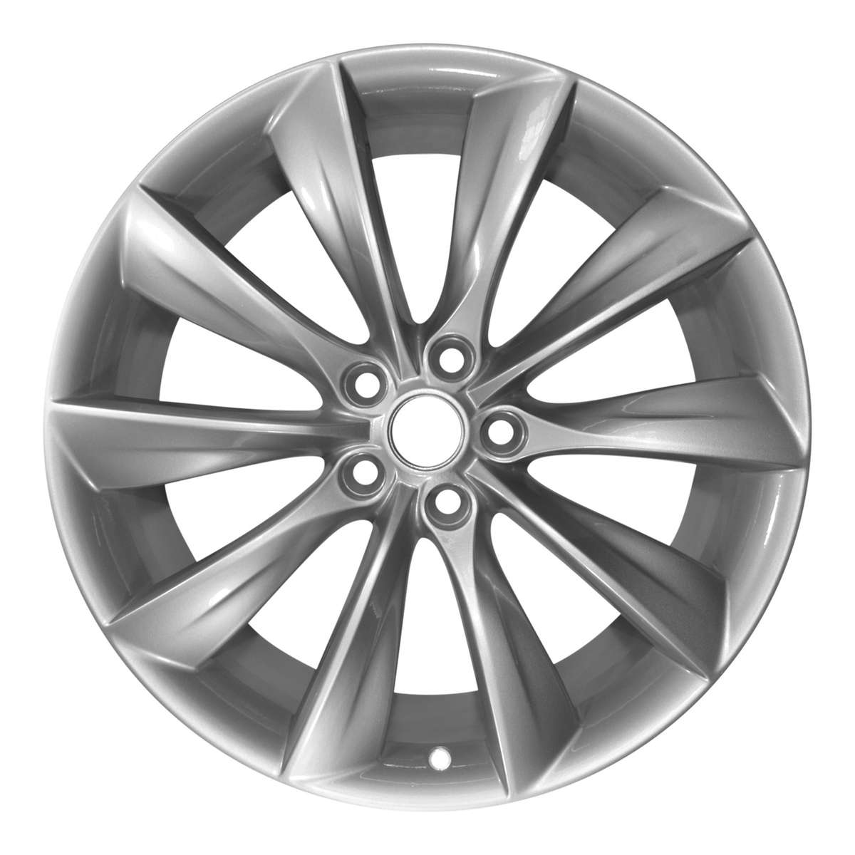 2013 Tesla Model S 21" Front OEM Wheel Rim W98727S